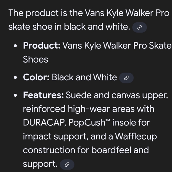 Vans Kyle Walker mens size 8.5 Vans Pro Black White - Picture 11 of 11